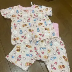 ベビーパジャマ アンパンマン柄 ピンク系