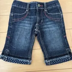 ◆美品◆MPS水玉切り替えデニムパンツ