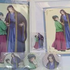 薬屋のひとりごと第2期特典のみ キャラファイングラフ アクリルスタンド 缶バッジ