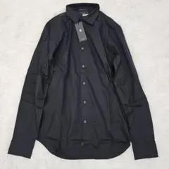 【タグ付き】ジースターロウ 　ドレスシャツ　スーパースリムフィット　ブラック