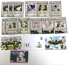 ワンピース 麦わらストア限定 手配書ポストカード まとめ売り