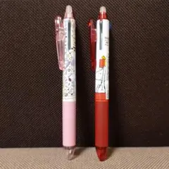 スヌーピー 3色 フリクションボールペン2種類セット