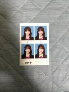 せじゅです。ラッフルくじ 古園井寧々 証明写真 - メルカリ