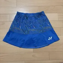 YONEX スコート スカート インナーパンツ一体型 ブルー 青 レディース Sのサムネイル