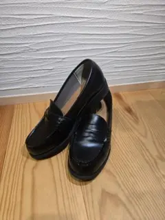 HARVAR ブラック ローファー 23.5cm