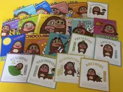 さく山チョコ次郎 チョもだちビスケット チョコジローシール まとめ売り 20枚