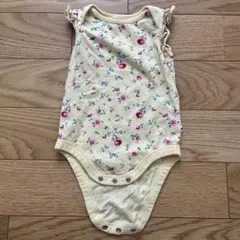 GAP 花柄ロンパース 6-12ヶ月用