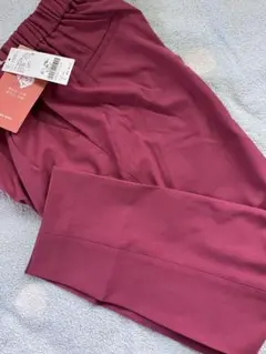 GLOBAL WORK ウツクシルエットテーパードパンツ　ピンク