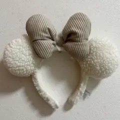 そよ様 専用 ディズニーランド シー ミニー ボア カチューシャ