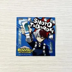 LION×ヒロアカ コラボステッカー 轟焦凍