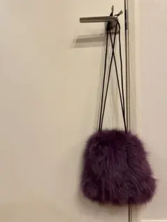 kuum ファー　ショルダー　バッグ