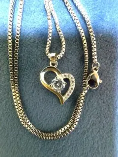 gulamu jewelry オープンハート型　ネックレス