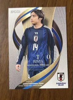 EPOCH 伊東純也 日本代表 トレーディングカード 2025-26 - メルカリ