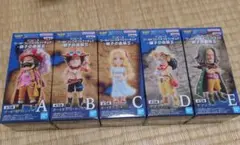 ワンピース ワールドコレクタブルフィギュア 親子の血筋Ⅱ 全5種セット