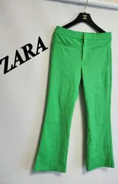 A9855☆ZARA☆美品↩︎カラーパンツ