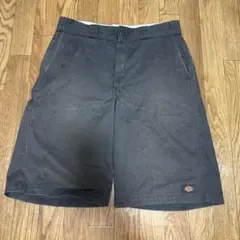 Dickiesダークグレー ショートパンツ W34
