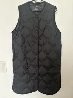 美品！UNIQLO ウルトラライトダウン　ロングベスト　M