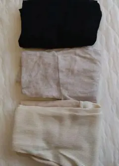 ｍさま限定　マタニティ　リブ編み　レギンス3点セット