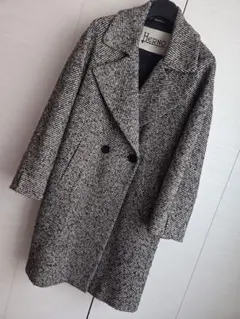 HERNOヘルノ　コート　ツイード　イタリア製のサムネイル