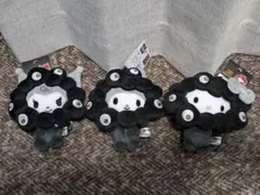 ミャクミャクなりきりぬいぐるみ サンリオ カラビナ ブラック