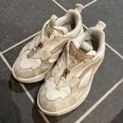 UGG ジッパー付きスニーカー ホワイト/ベージュ