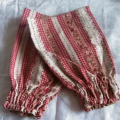 ハンドメイド　アームカバー　リバーシブル