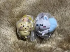 ちいかわマスコットつきビスケット　モモンガ・うさぎ 2点セット