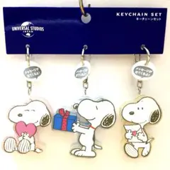 新品　PEANUTS スヌーピー キーホルダー　セット　ユニバーサルスタジオ