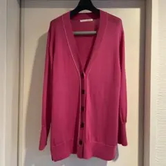 【オンディーヌ様専用】カリテ　qualite カーディガン　ニット　ピンクのサムネイル