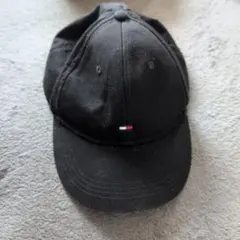TOMMY HILFIGER ブラックキャップ Lサイズのサムネイル