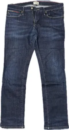 【TOMMY HILFIGER】ヒルフィガーデニム　ストレッチジーンズ　デニム