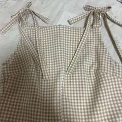 ZARA ワンピース ギンガムチェック Aライン タグ付き 新品 春夏