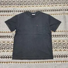 Levi's リーバイス ブラック Tシャツ ポケT usa製 アメリカ製 無地のサムネイル