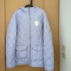 pom ponette junior 薄紫 キルティングコート M