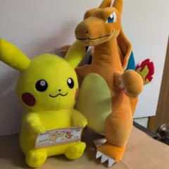 【30cmサイズ】ポケットモンスターもふぐっとぬいぐるみ～ピカチュウ／リザードン