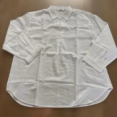 UNIQLO ホワイト 7分袖シャツ