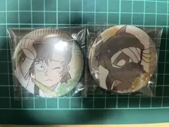 百面相缶バッジ 伊作 雑渡セット