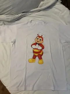 海外限定　Jollibee ジョリビー Tシャツ 白
