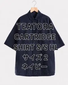 teatora 26ss cartridge shirt s/s dr テアトラ - メルカリ