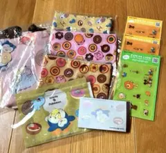 ミスタードーナツ ポケモン グッズセット　9点