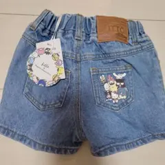 90サイズ リトシー サンリオ デニムパンツ ショートパンツのサムネイル