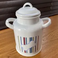 [가격 인하] 애견 사료 스토커 14cm (하단 지름) 높이 18cm