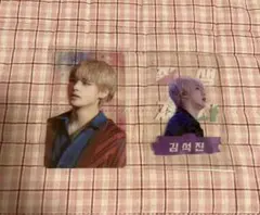 BTS テヒョン　ジン　透明トレカ　非公式