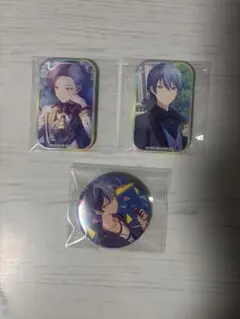 青柳冬弥　缶バッジセット