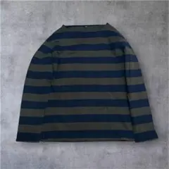 y2k 00s archive オールドユニクロ ワイドボーダーロンt グランジ