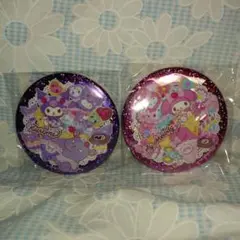クロミ　マイメロディ　キラキラBIG缶バッジ　サンリオ