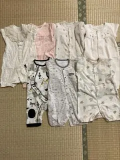 ツーウェイオール カバーオール 新生児用 ベビー服 子供服 50~60