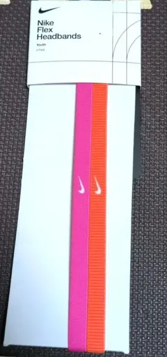NIKE ナイキ ヘアバンド ヘッドバンド 細め　ヘアゴム　ジュニア　キッズのサムネイル