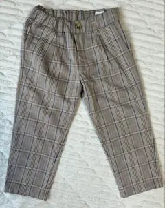 Coen チェック柄　長ズボン　110cm