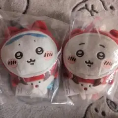 ちいかわぬいぐるみ✖️ピクミンなりきり帽子セット　ハチワレ　うさぎ ちいかわぬいぐるみ✖️ピクミンなりきり帽子セット ハチワレ うさぎ